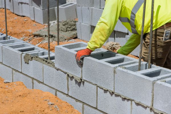 Concrete Blocks Installation in Issaquah