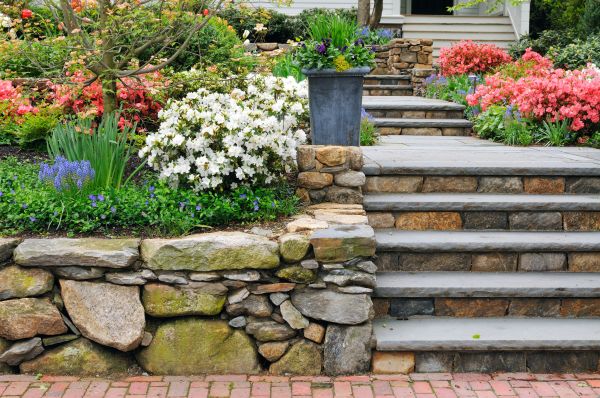 Stone Stairs Repair in Issaquah